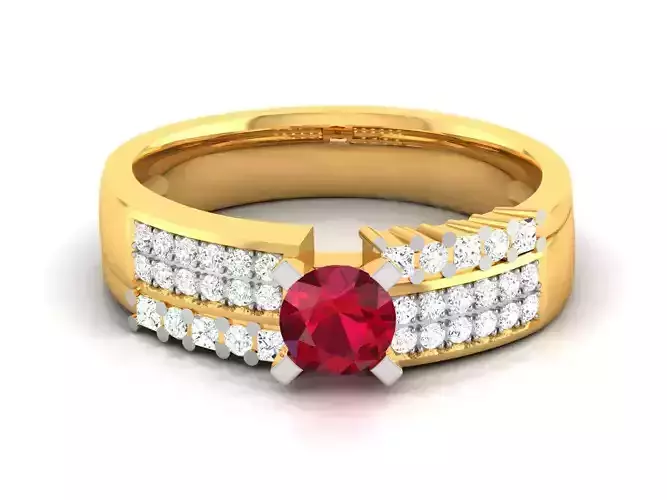 Solitaire Wedding Ring