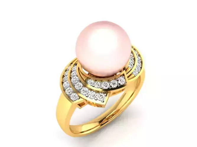 Solitaire Wedding Opal Stone  Ring