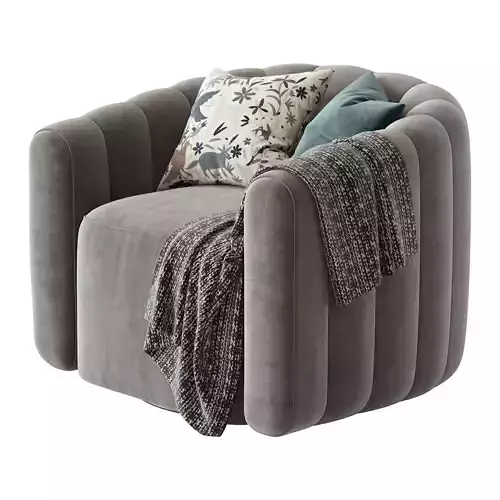 Fitz Swivel Chair 3D model