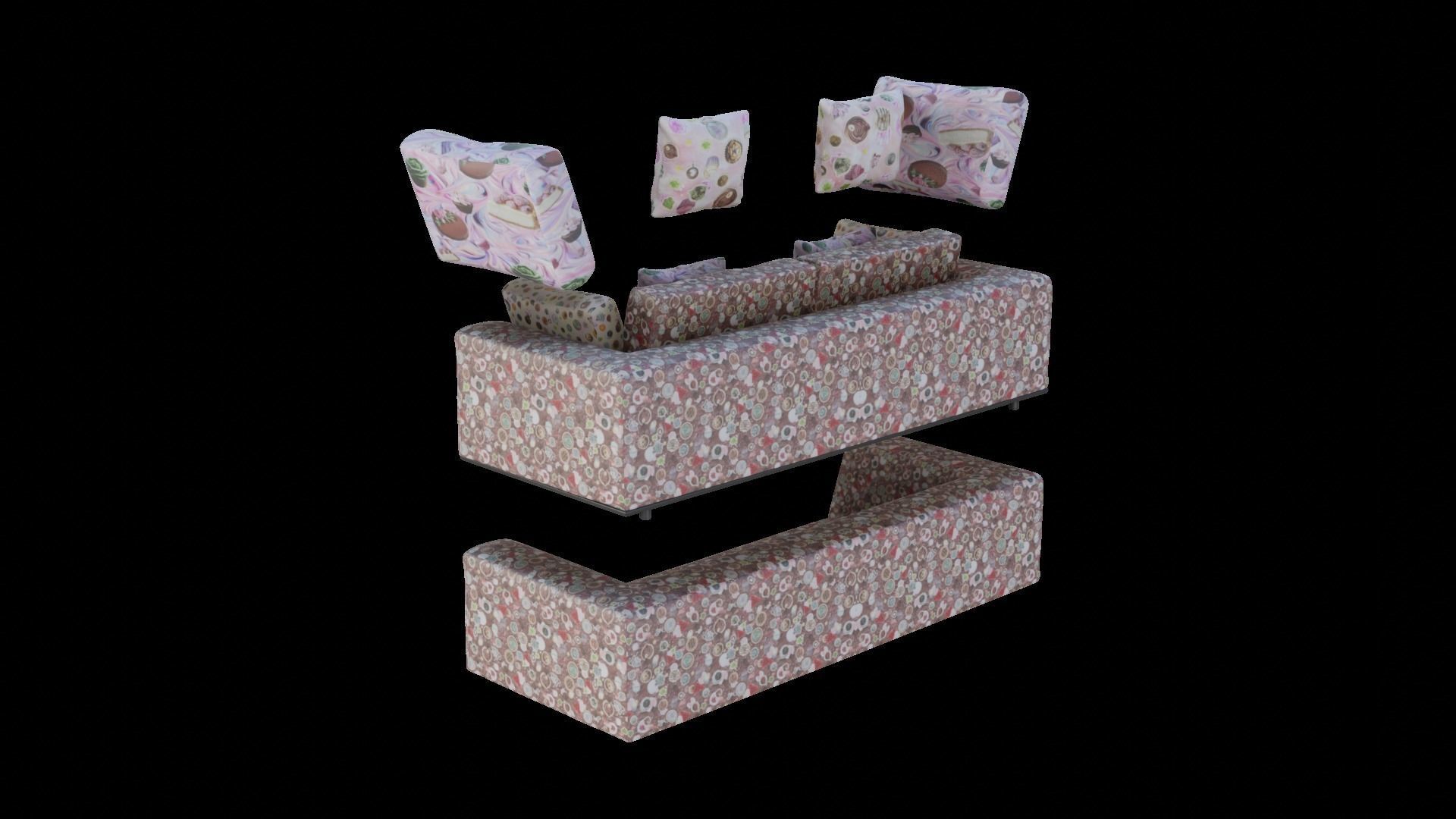 4 Automatic Fabric seamless bakery pbr material textures 3D model_10