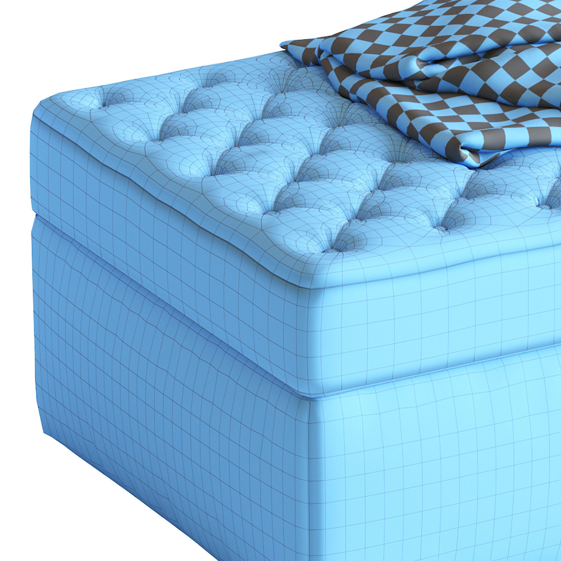 Pouf Haero 3D model_5