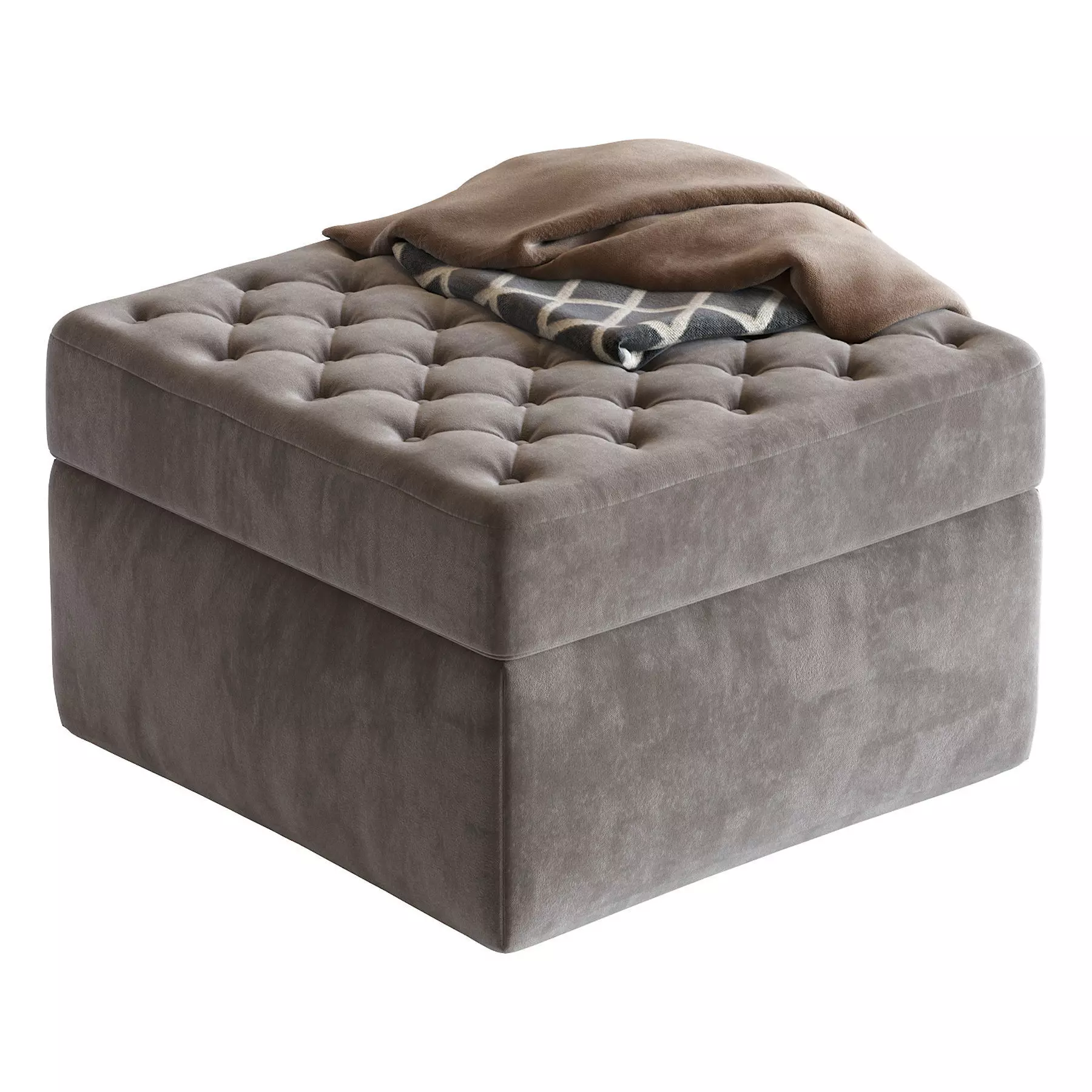 Pouf Haero 3D model_0