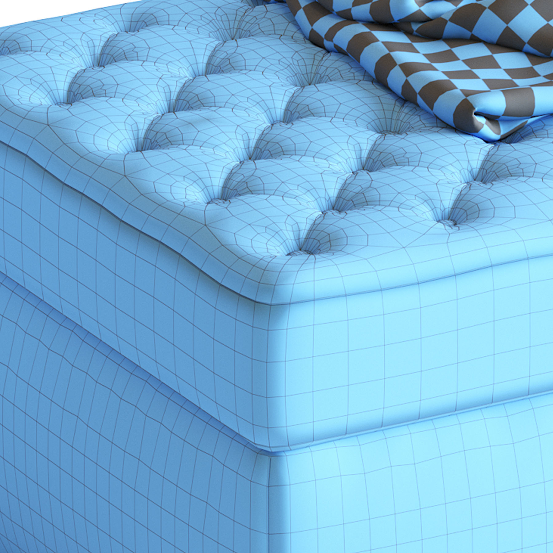 Pouf Haero 3D model_7