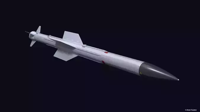 Astra Mk1 Missile 3D model