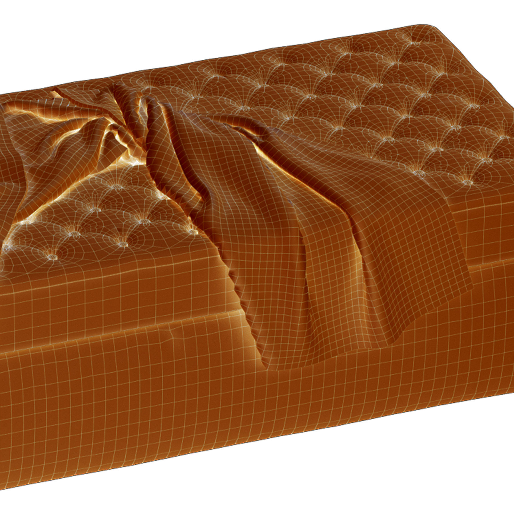 Haero Bench 3D model_7