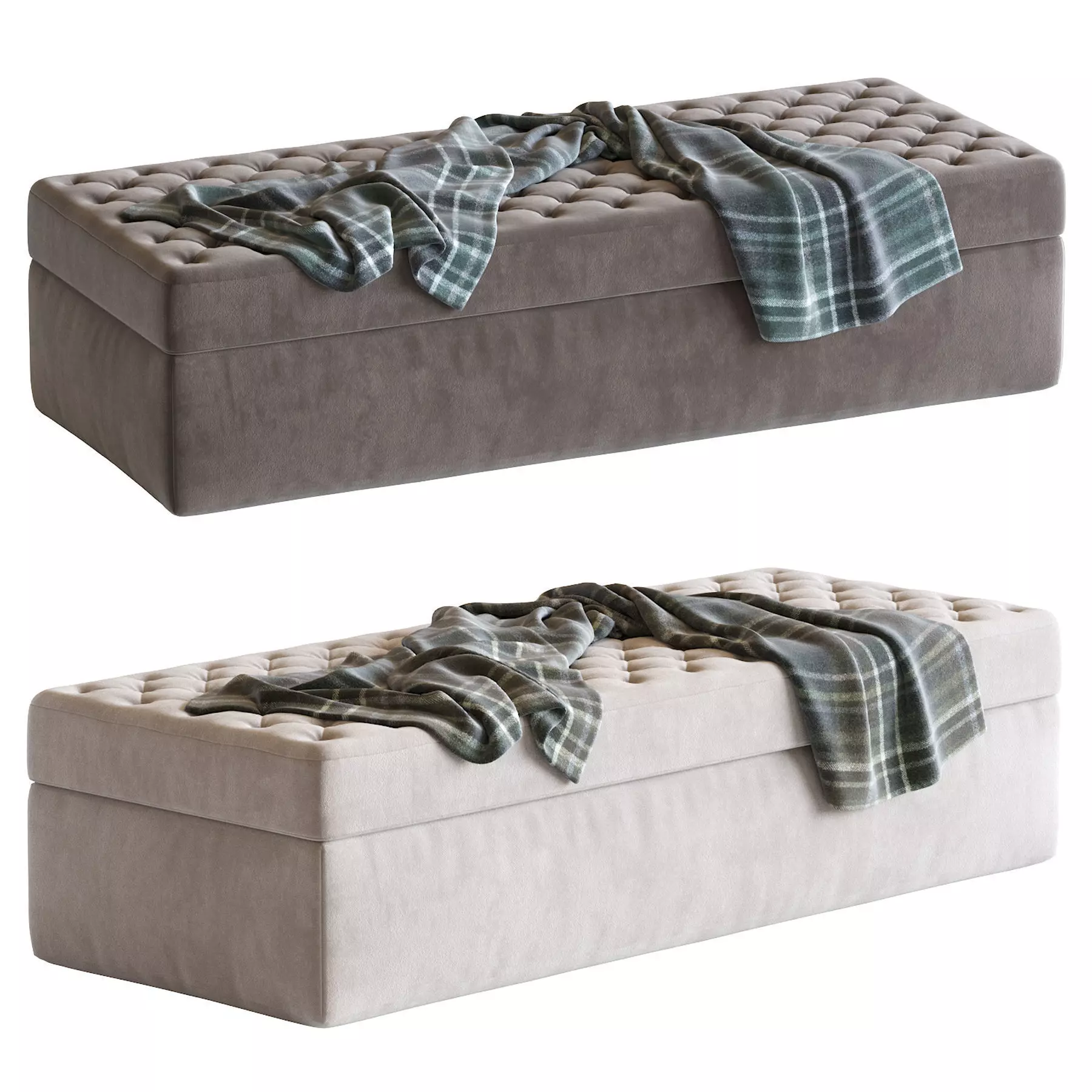 Haero Bench 3D model_0