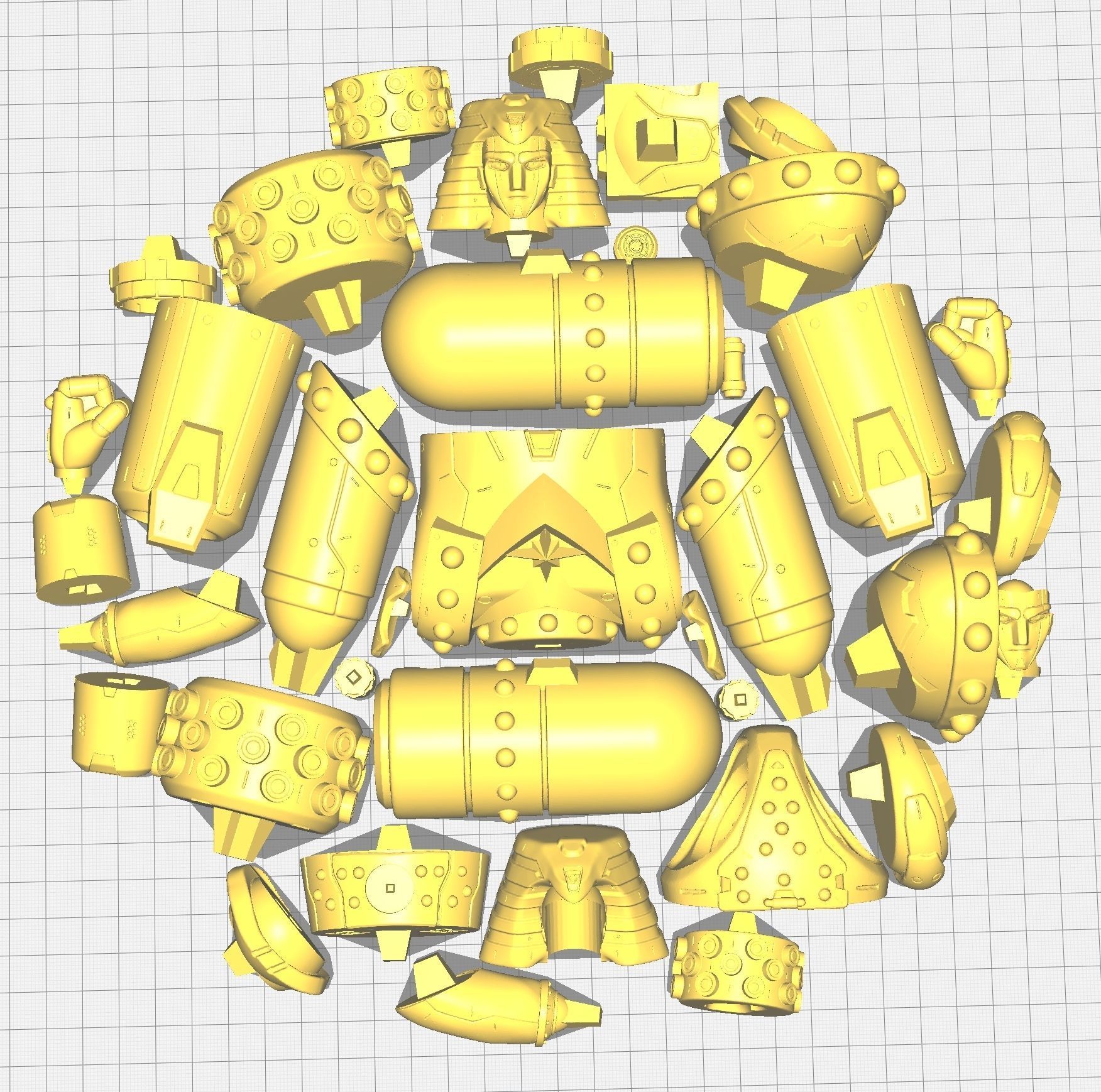 Giant Robo 3D print model_15