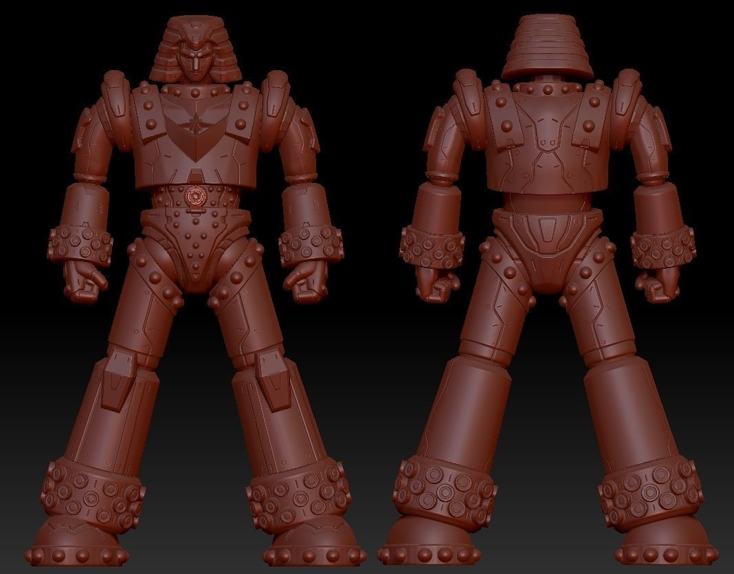 Giant Robo 3D print model_11