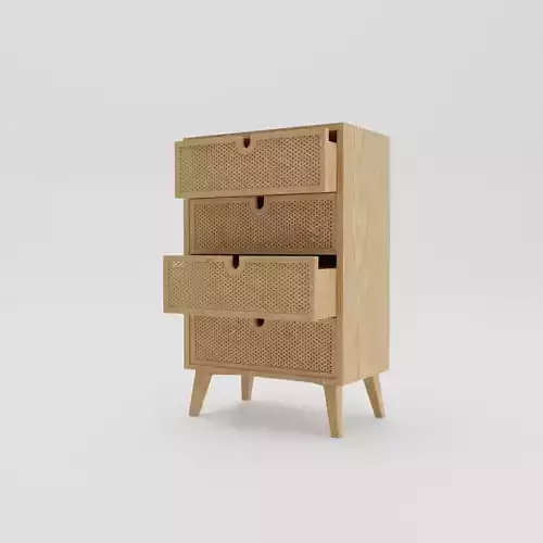 minimalist wood drawer cabinet