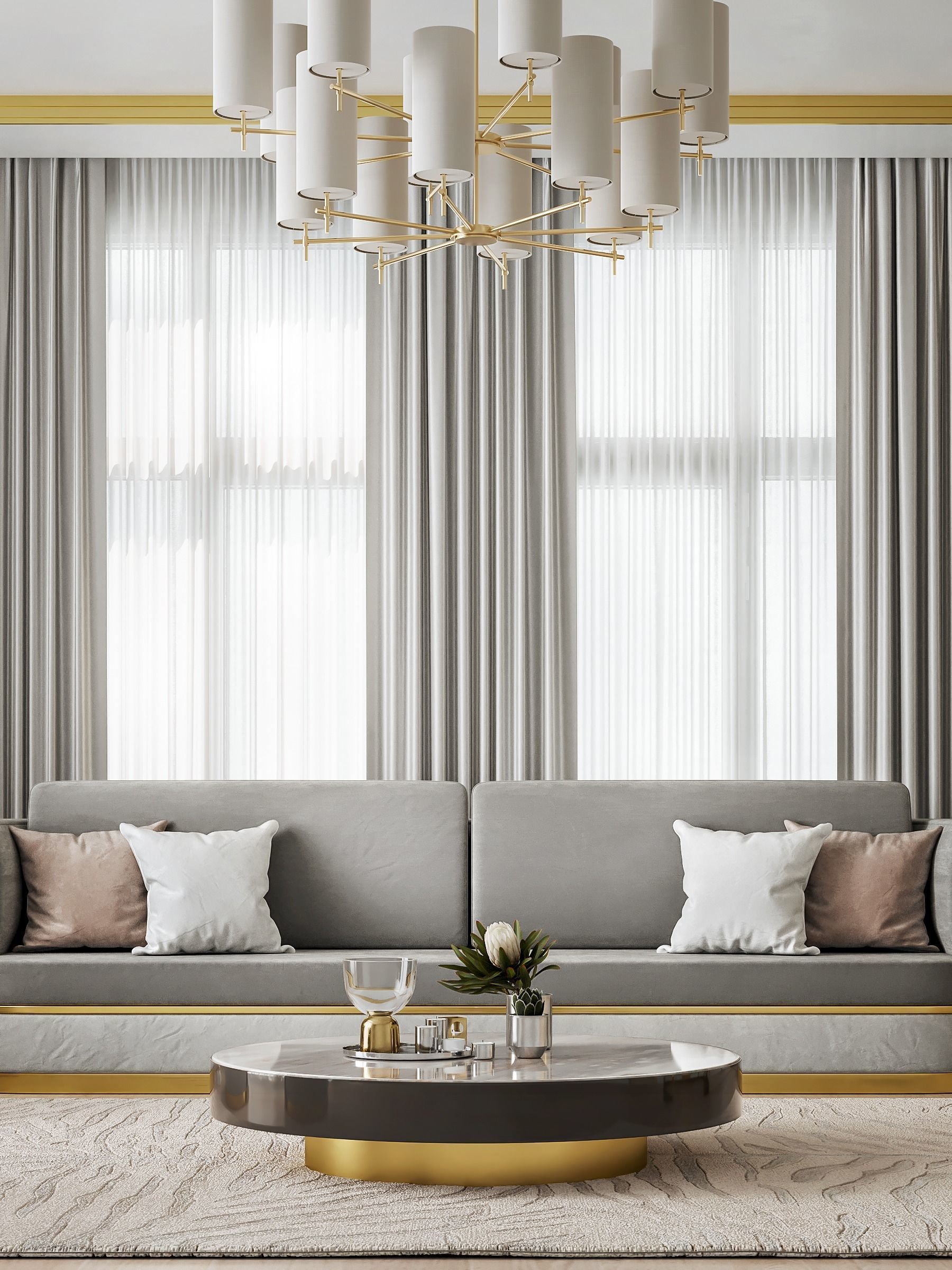 Living Room Design for Frato - Download Scene 3D model_4