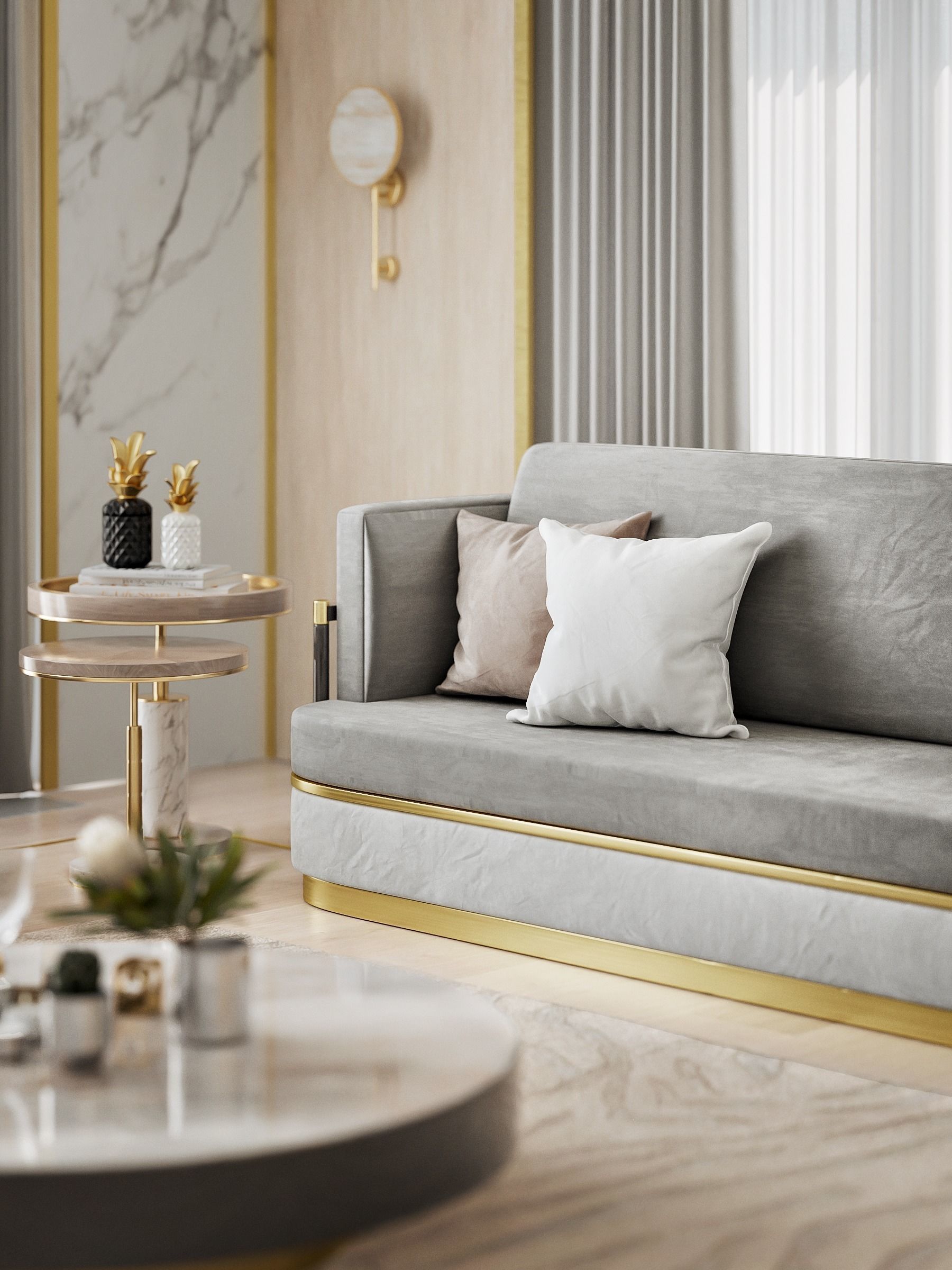 Living Room Design for Frato - Download Scene 3D model_5