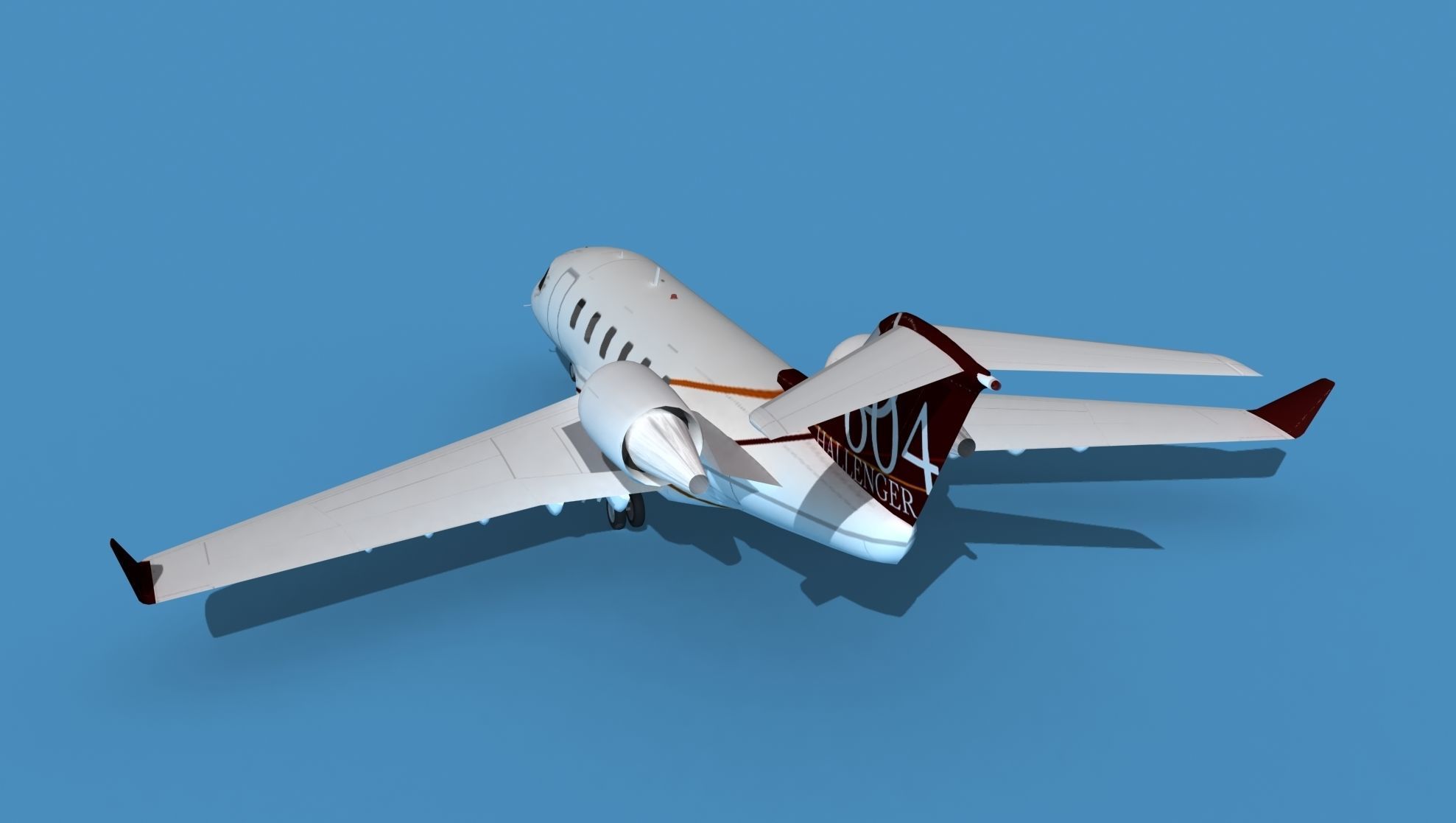 Bombardier CL-604 Challenger V01 3D model_7