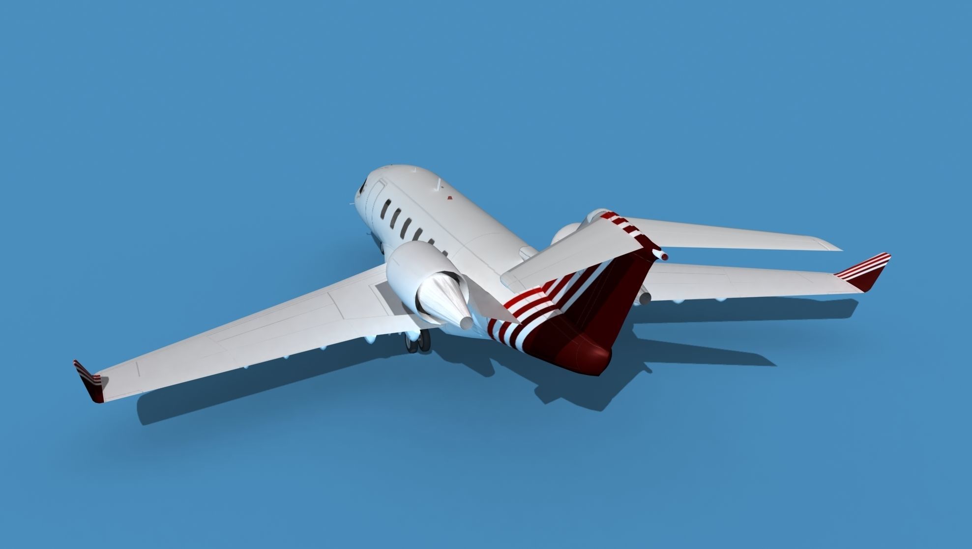 Bombardier CL-604 Challenger V03 3D model_7