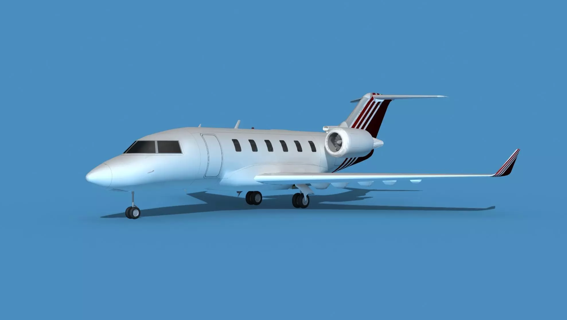 Bombardier CL-604 Challenger V03 3D model_0
