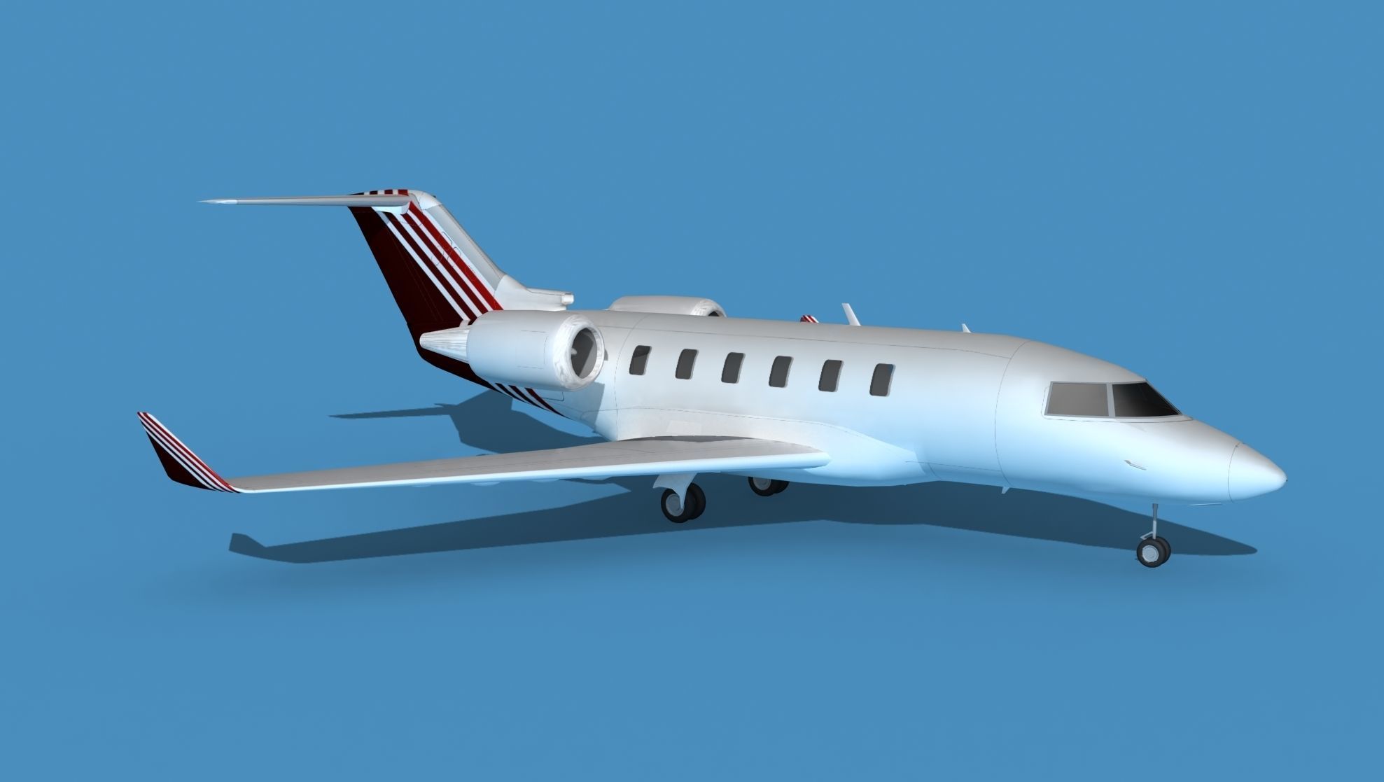 Bombardier CL-604 Challenger V03 3D model_3