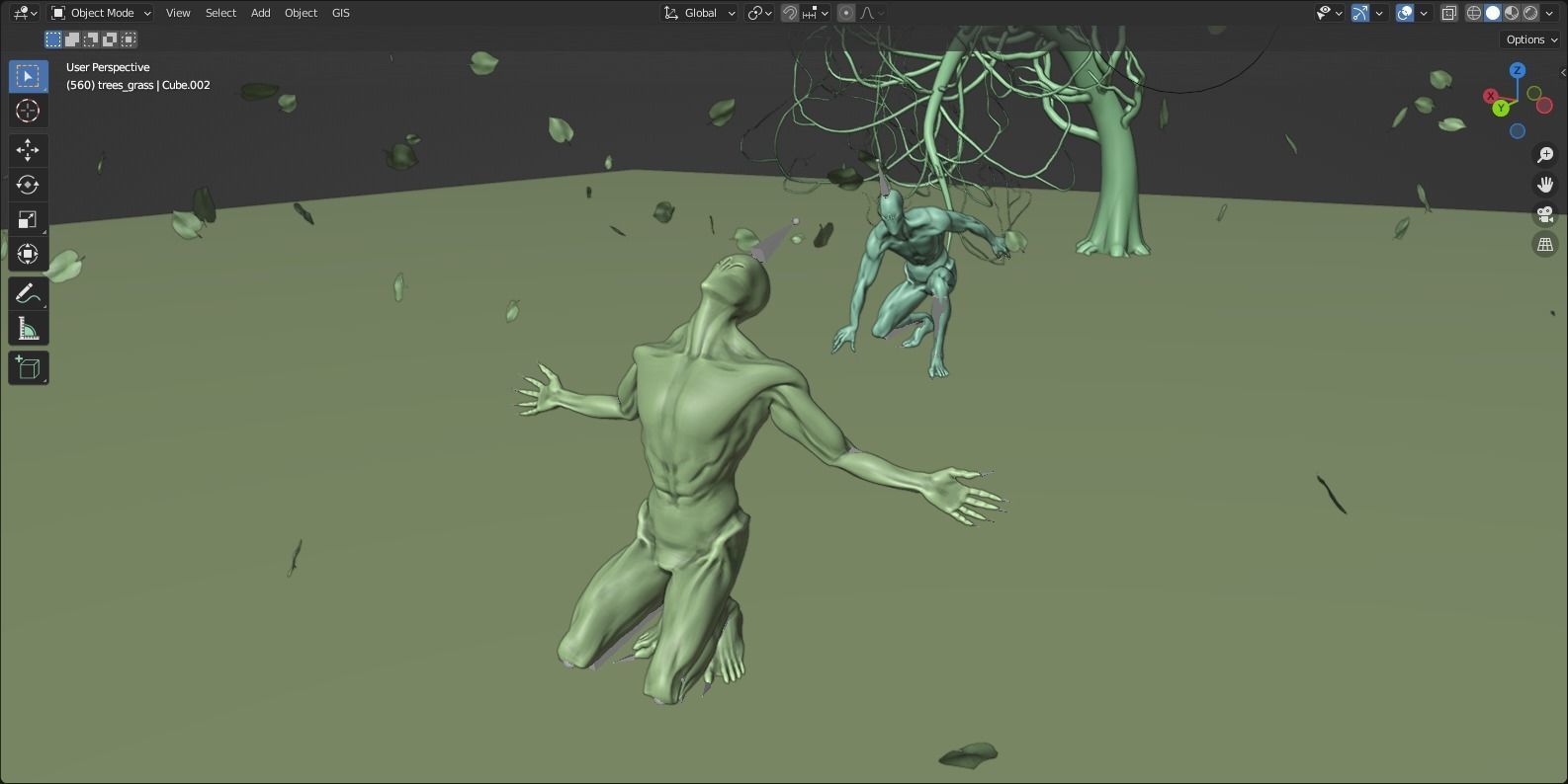 The Awakening Concept Art By Blenderworks Low-poly 3D model_5