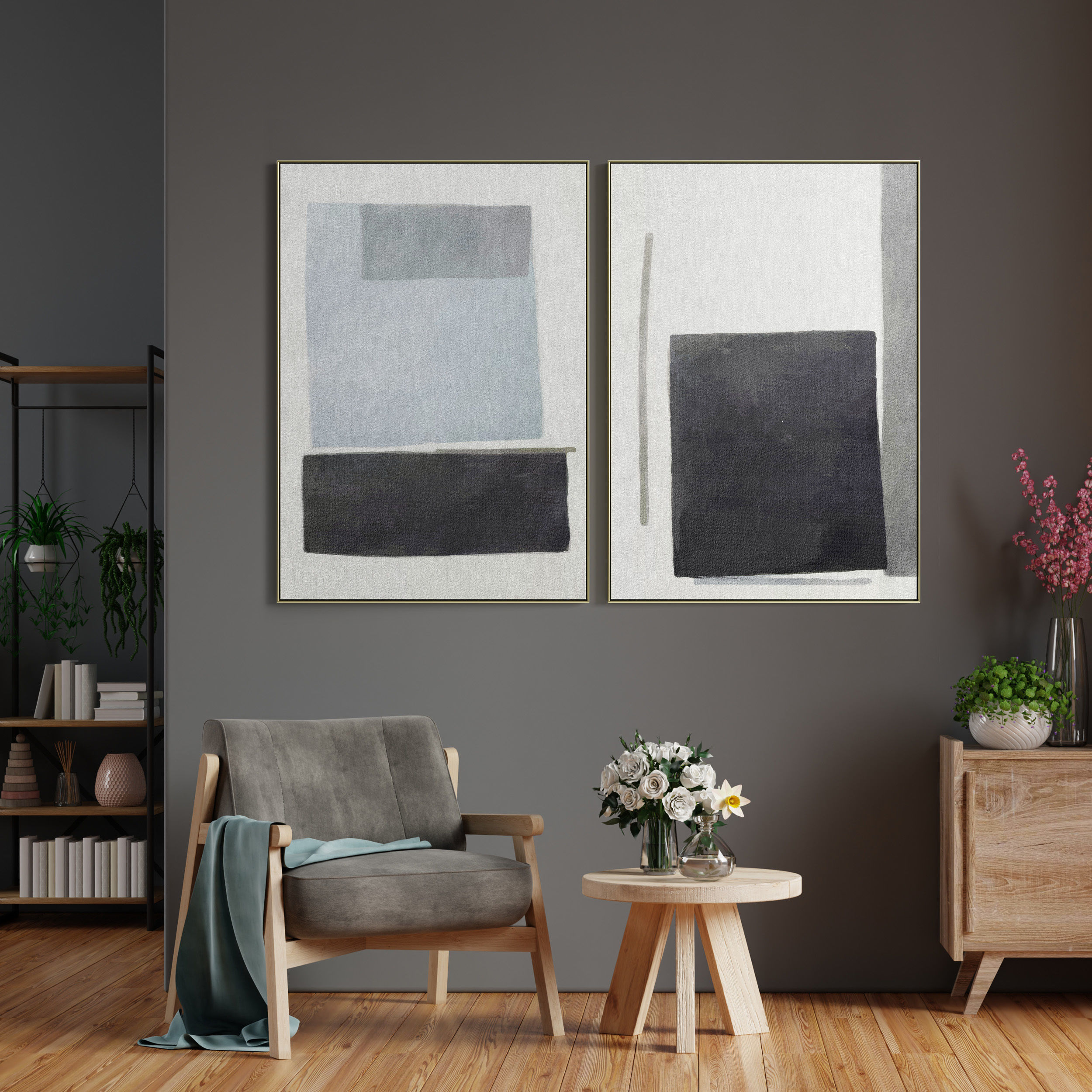 Photo Frame 230 Low-poly 3D model_3