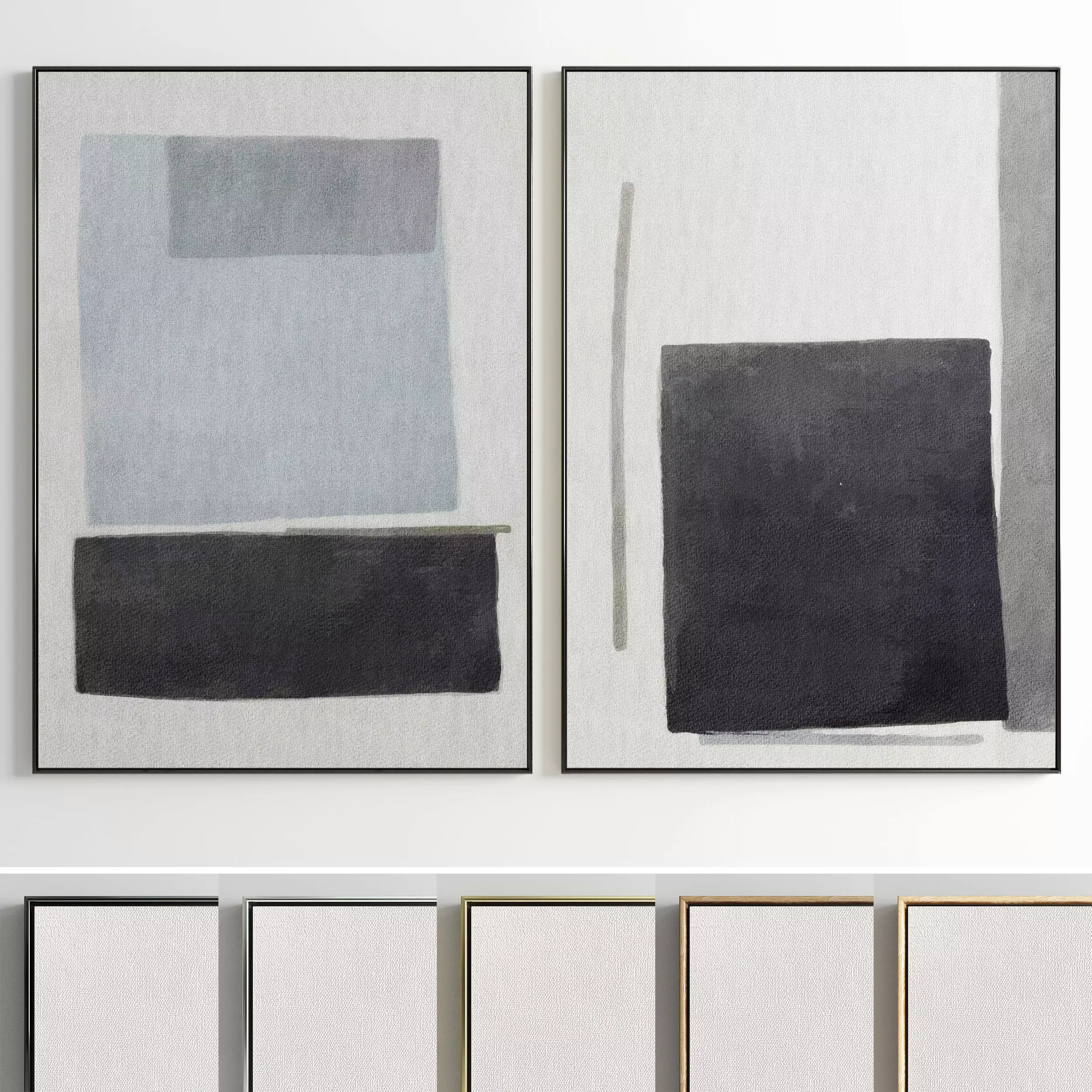 Photo Frame 230 Low-poly 3D model_0