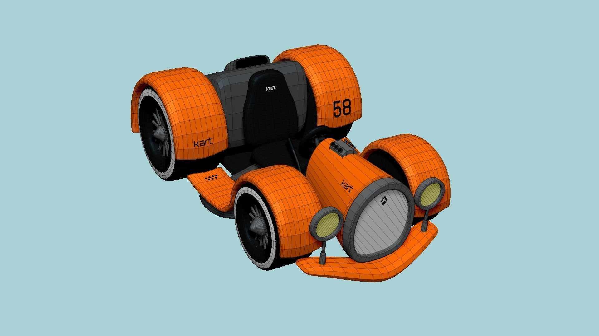 10 Cartoon Karts E Collection - Vehicle Racing Design _74