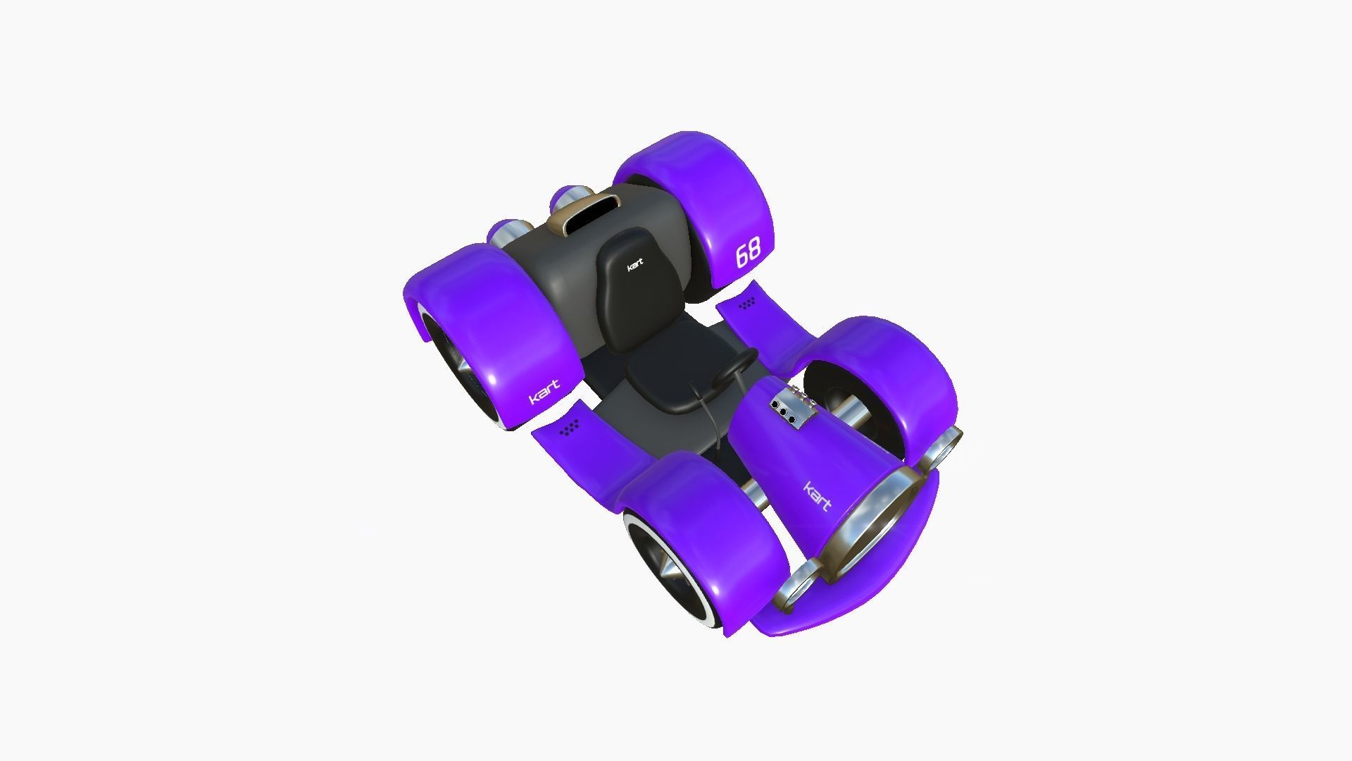 10 Cartoon Karts E Collection - Vehicle Racing Design _43