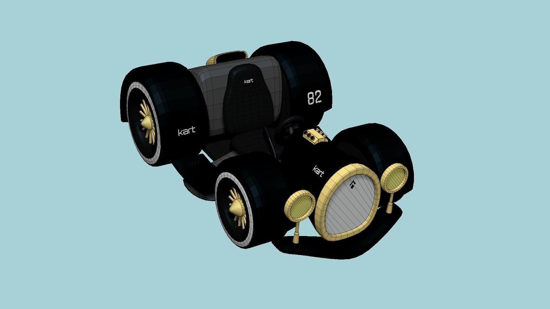 10 Cartoon Karts E Collection - Vehicle Racing Design _32