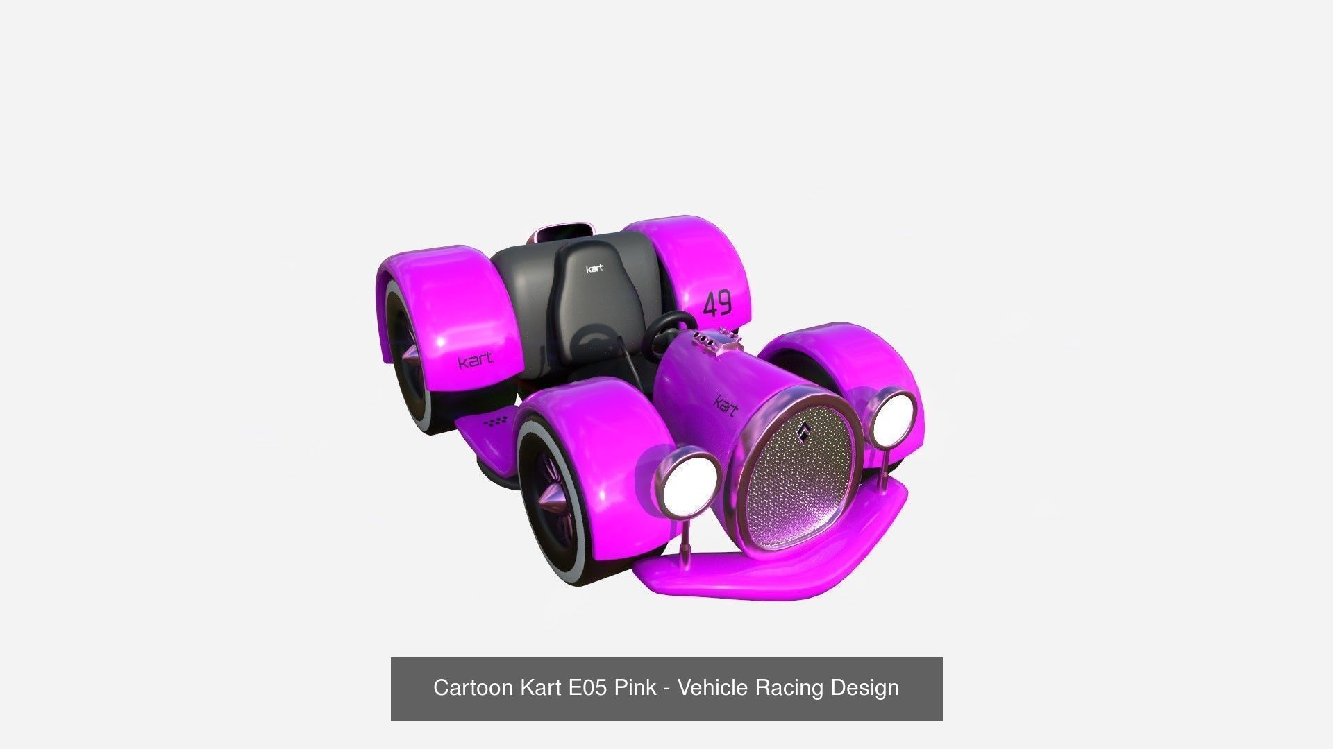 10 Cartoon Karts E Collection - Vehicle Racing Design _6