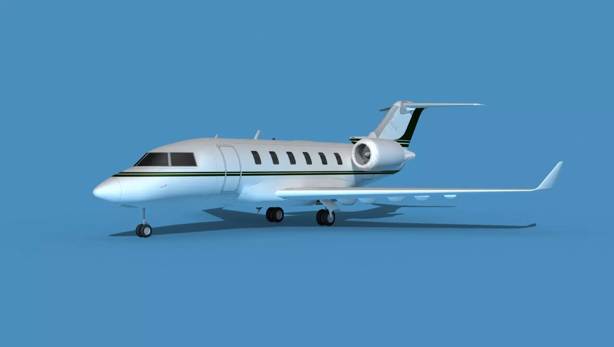 Bombardier CL604 Challenger V11 3D model_0