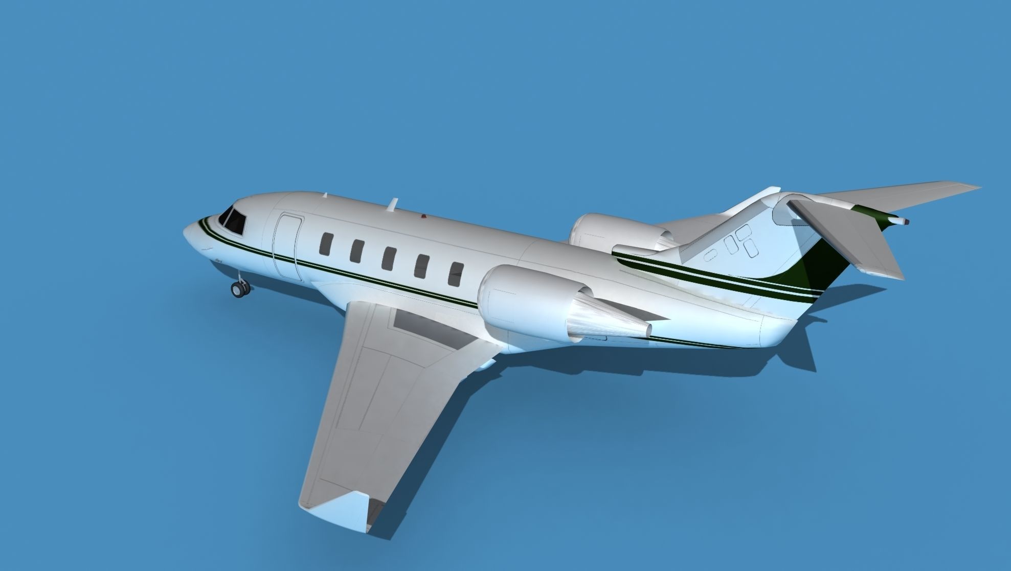 Bombardier CL604 Challenger V11 3D model_8