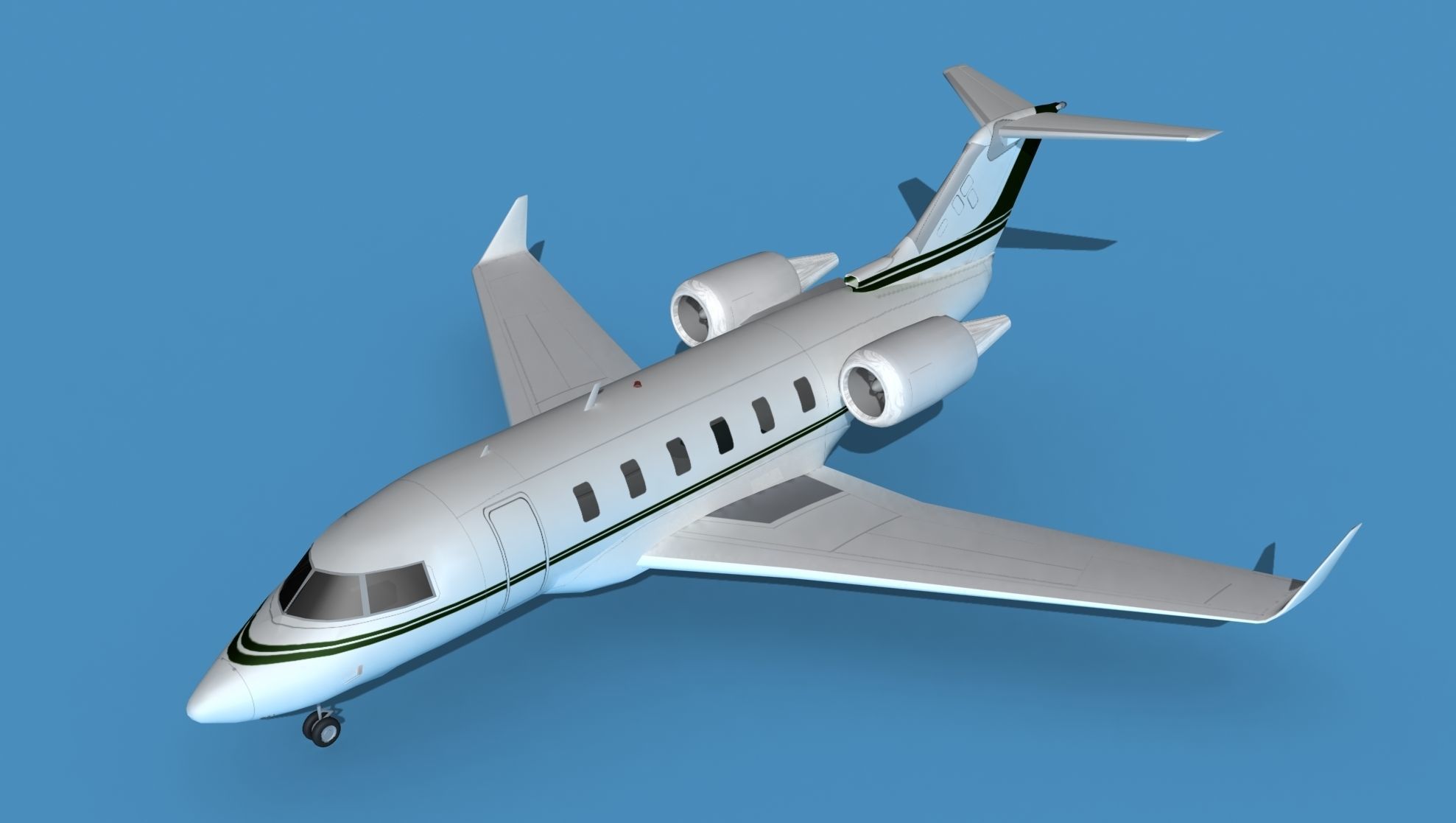 Bombardier CL604 Challenger V11 3D model_10