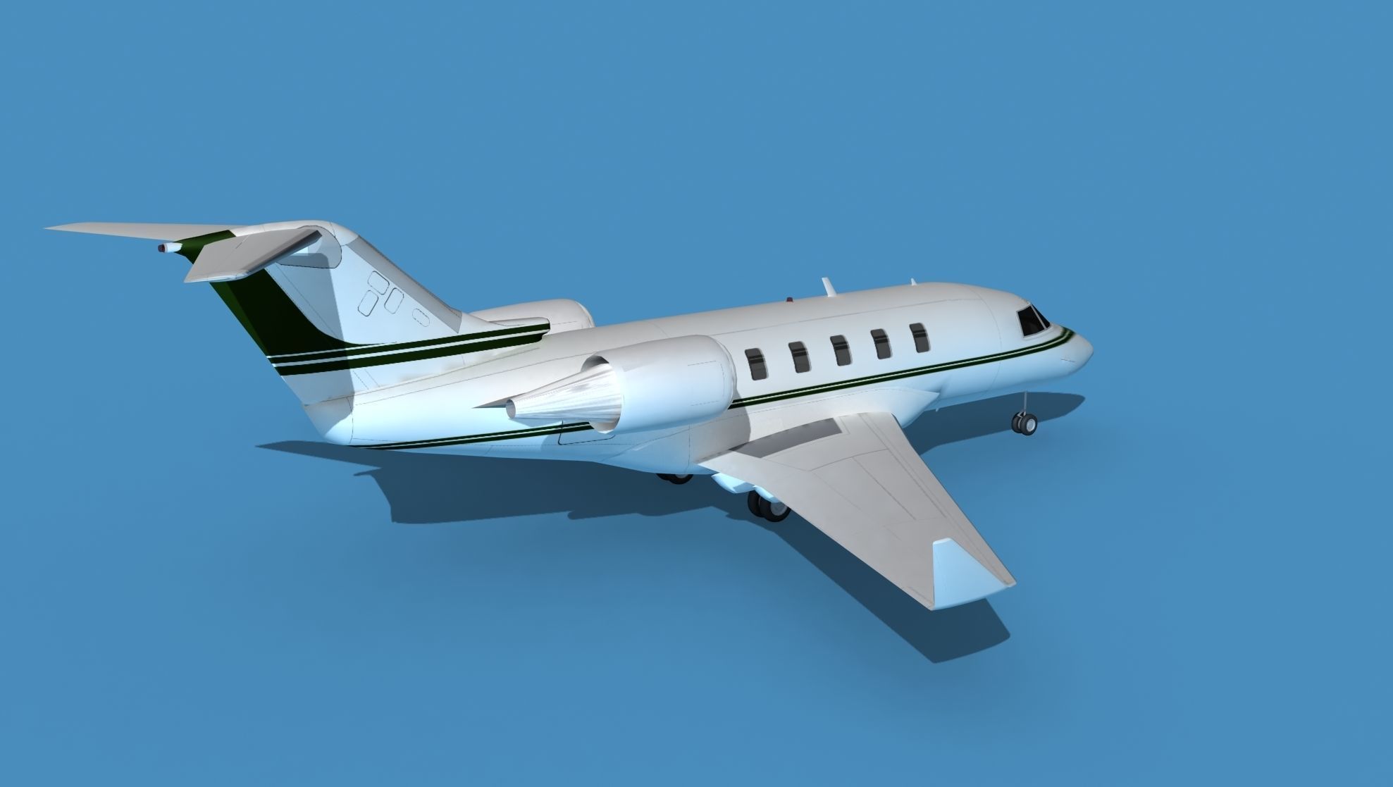 Bombardier CL604 Challenger V11 3D model_5