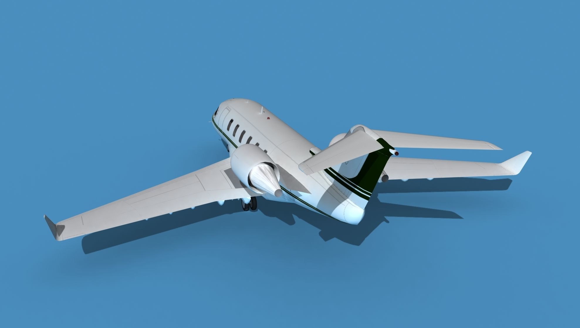 Bombardier CL604 Challenger V11 3D model_7