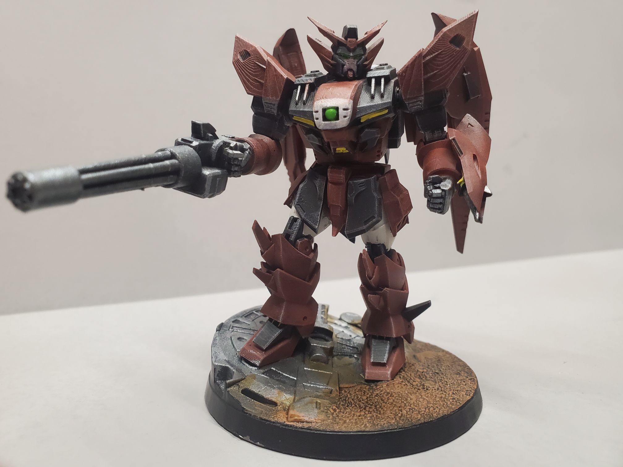 Federation Enclave Heero Suit 3D print model_2