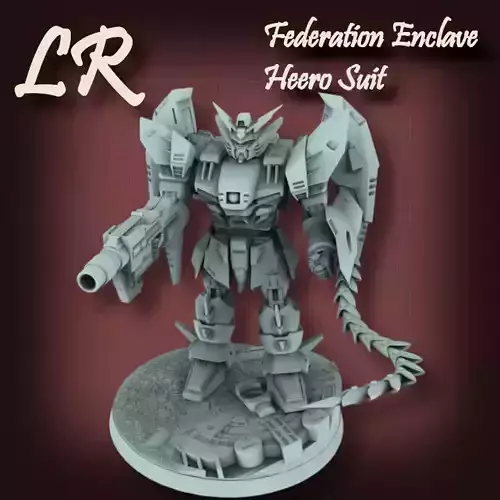Federation Enclave Heero Suit 3D print model