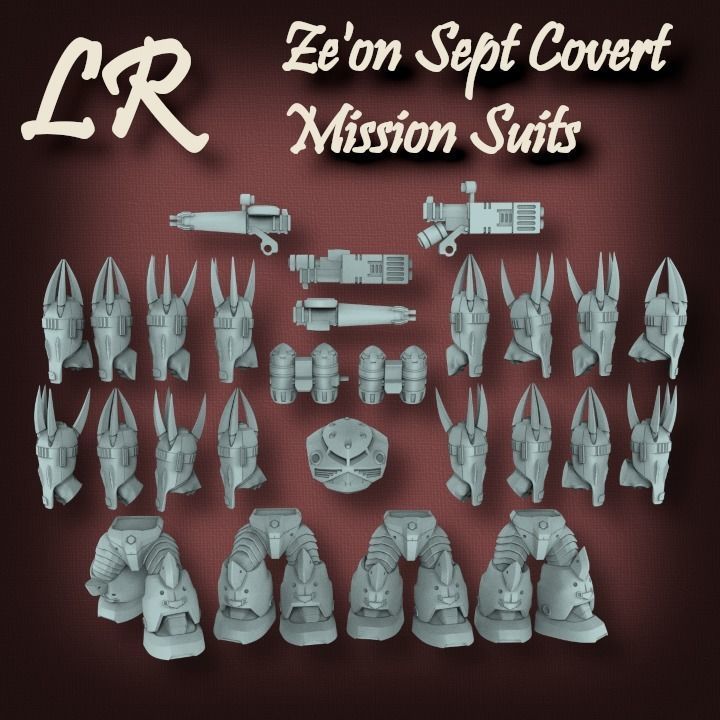 Ze on Sept Covert Missions Suits 3D print model_4