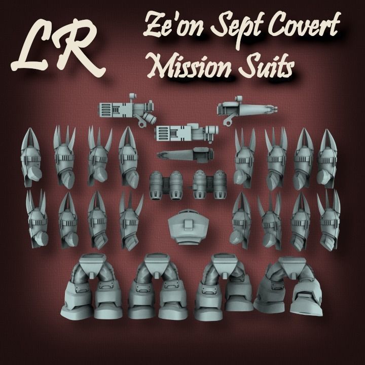 Ze on Sept Covert Missions Suits 3D print model_5
