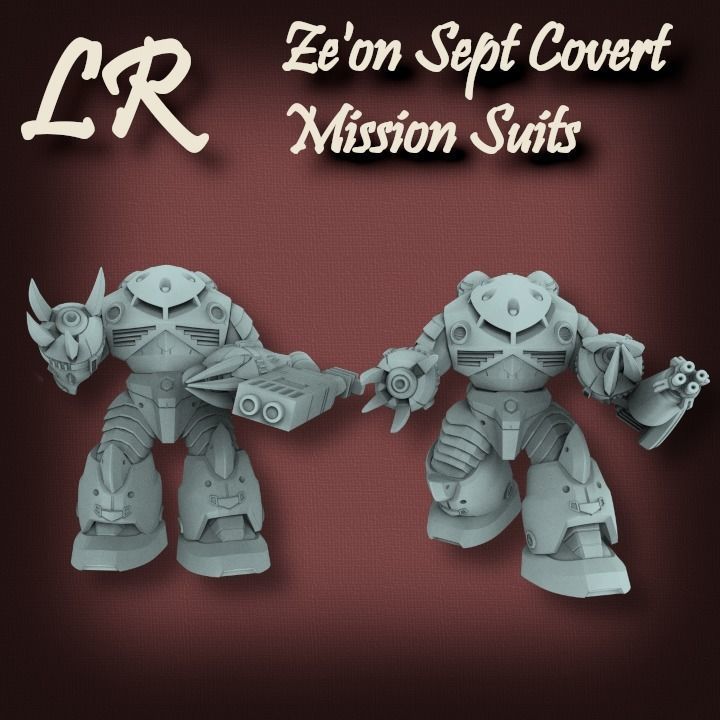 Ze on Sept Covert Missions Suits 3D print model_7