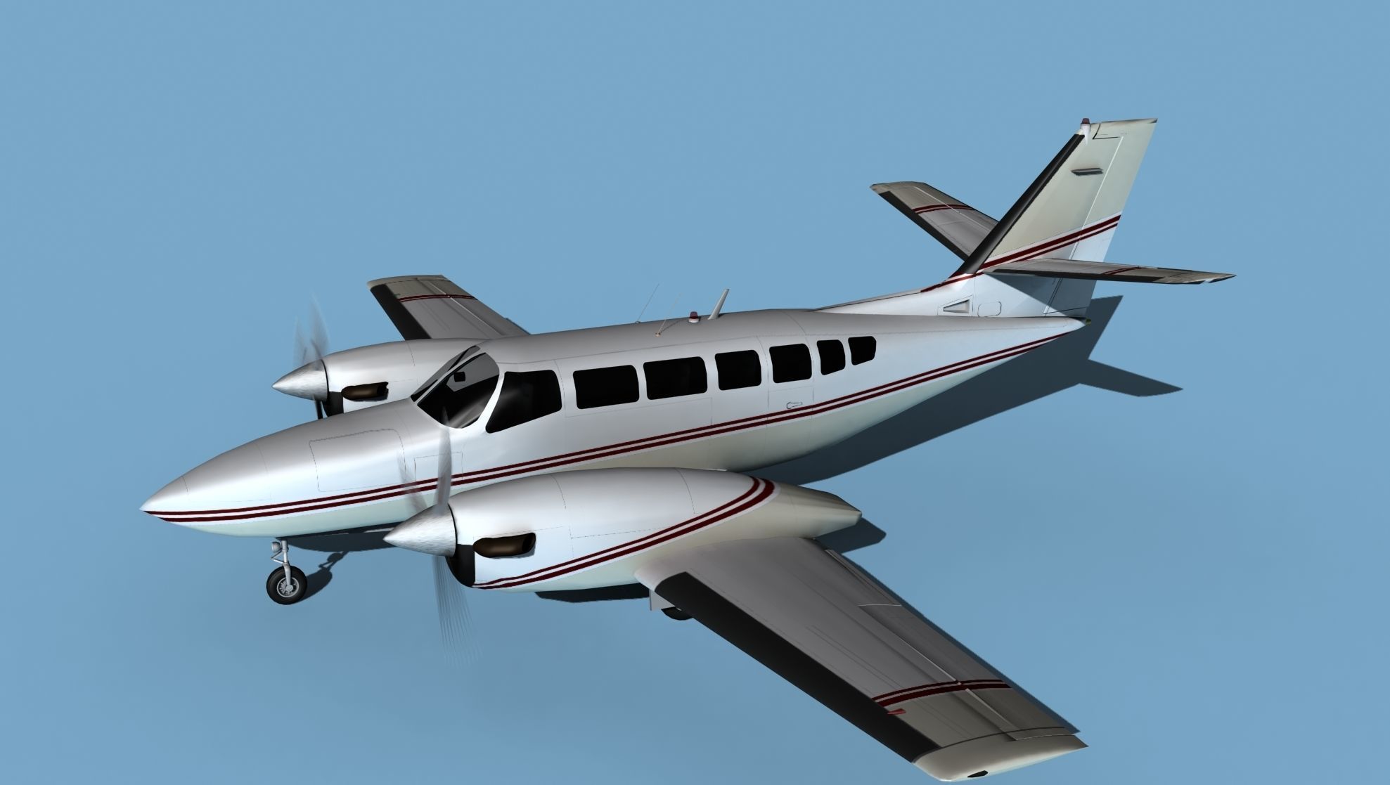 Cessna F406 Caravan II V01 3D model_9