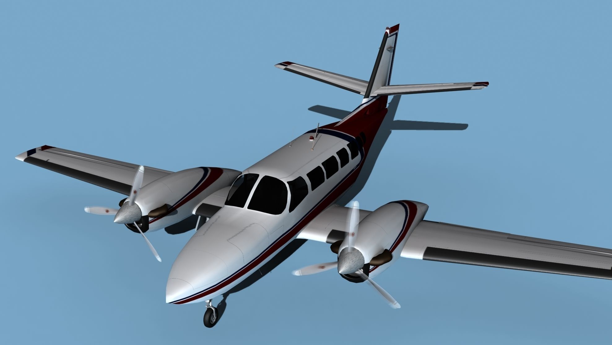 Cessna F406 Caravan II V03 3D model_10