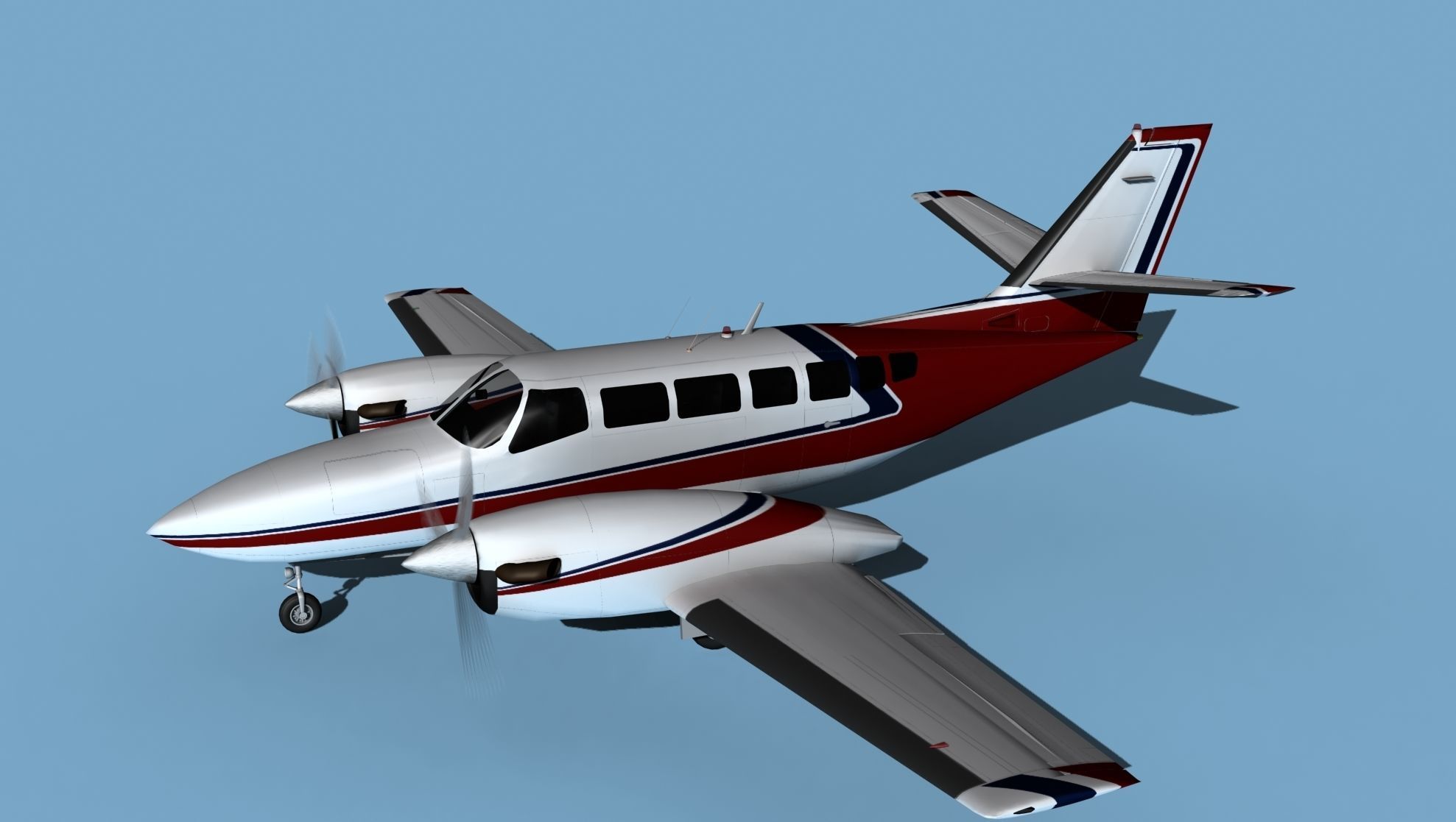 Cessna F406 Caravan II V03 3D model_9