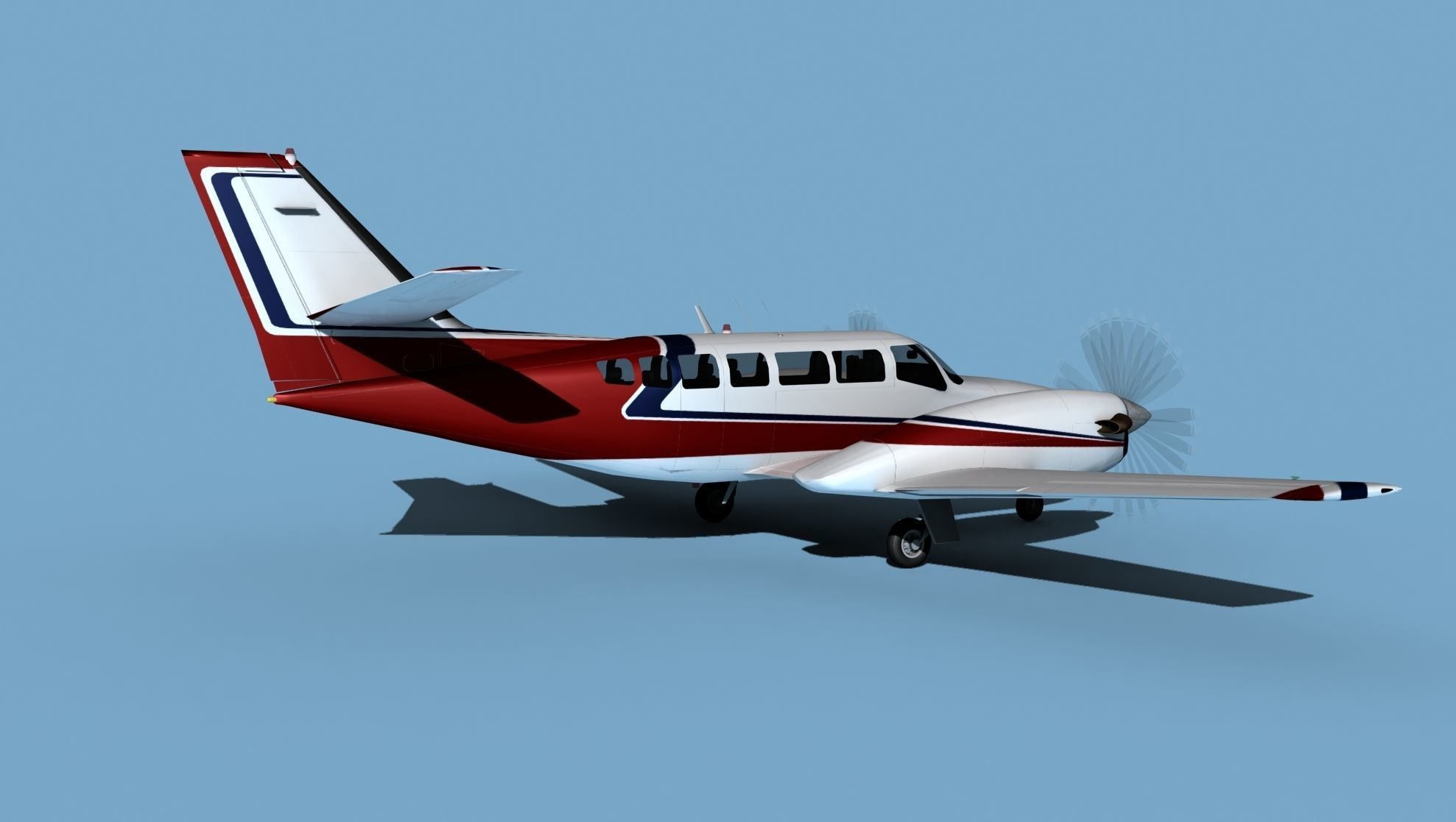 Cessna F406 Caravan II V03 3D model_4