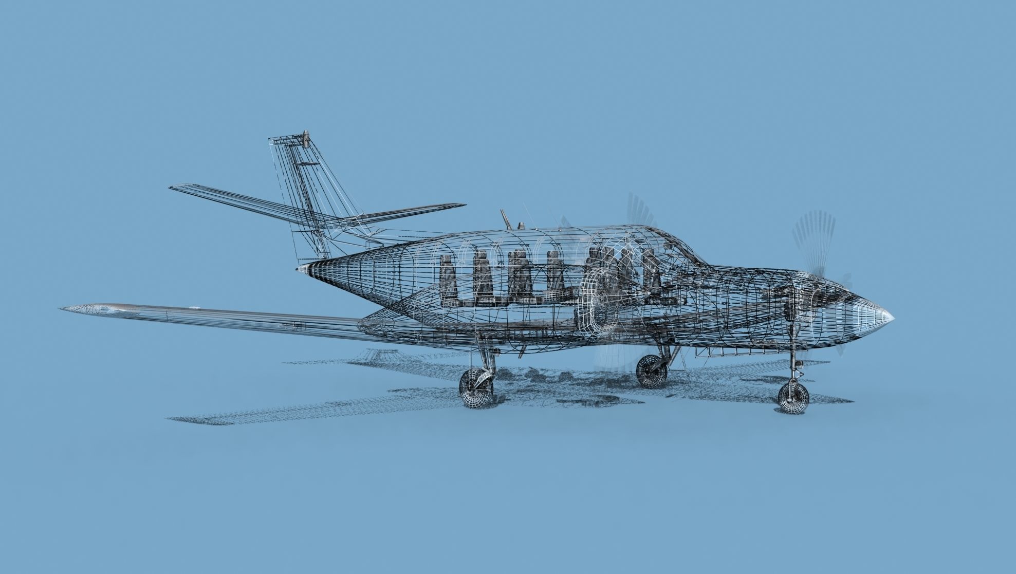 Cessna F406 Caravan II V03 3D model_12