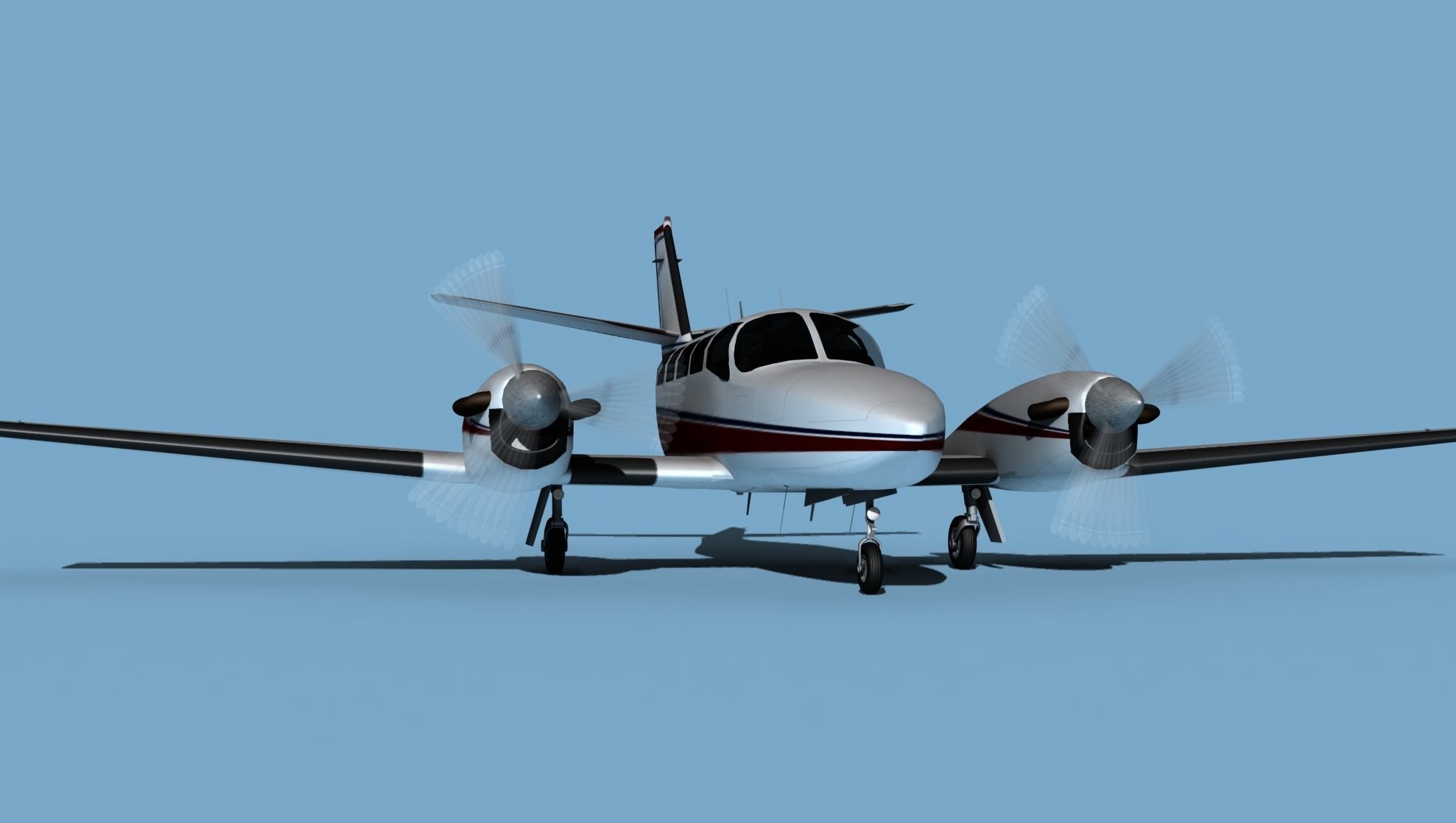 Cessna F406 Caravan II V03 3D model_1