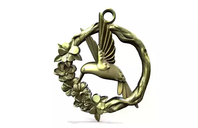 Hummingbird pendant