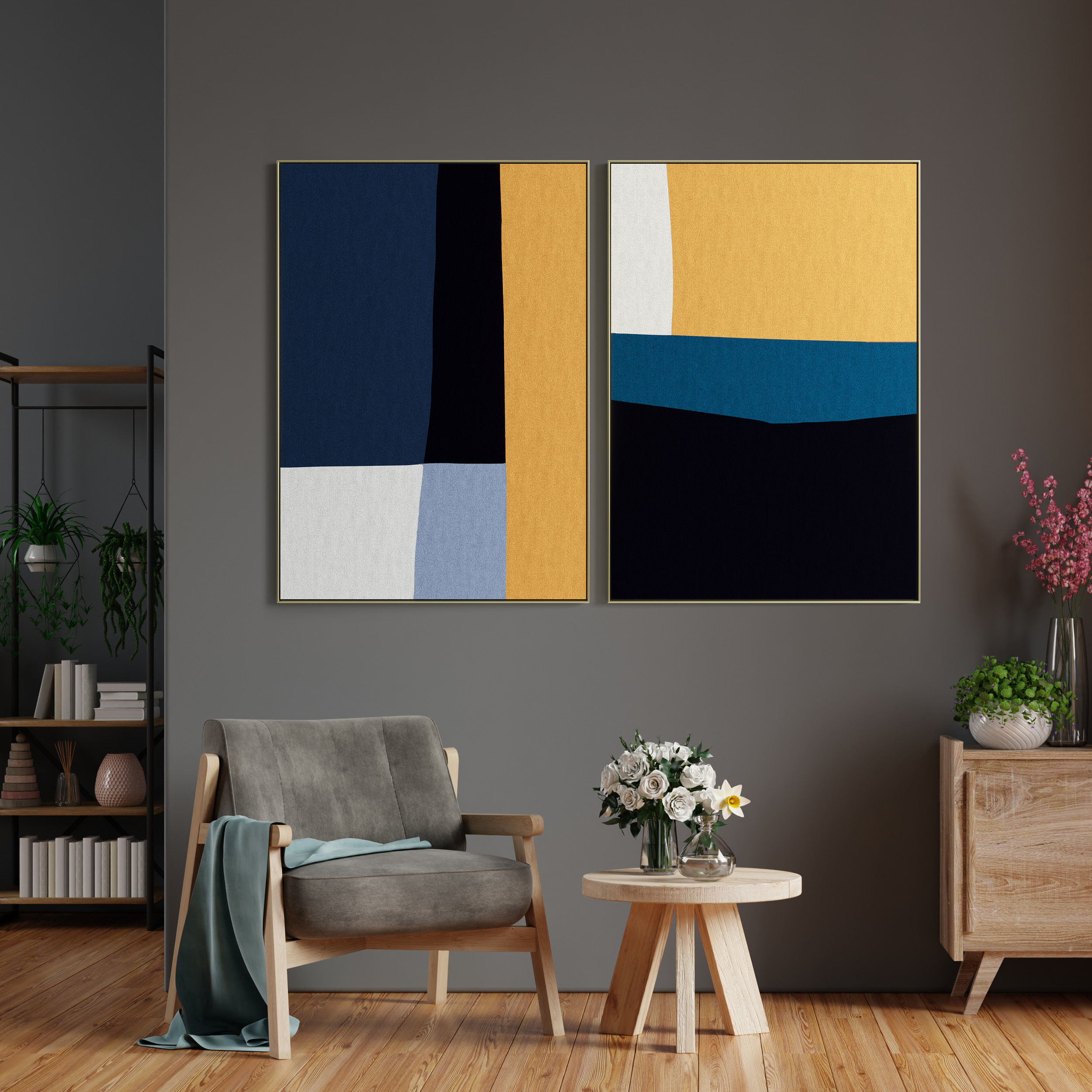 Photo Frame 237 Low-poly 3D model_3