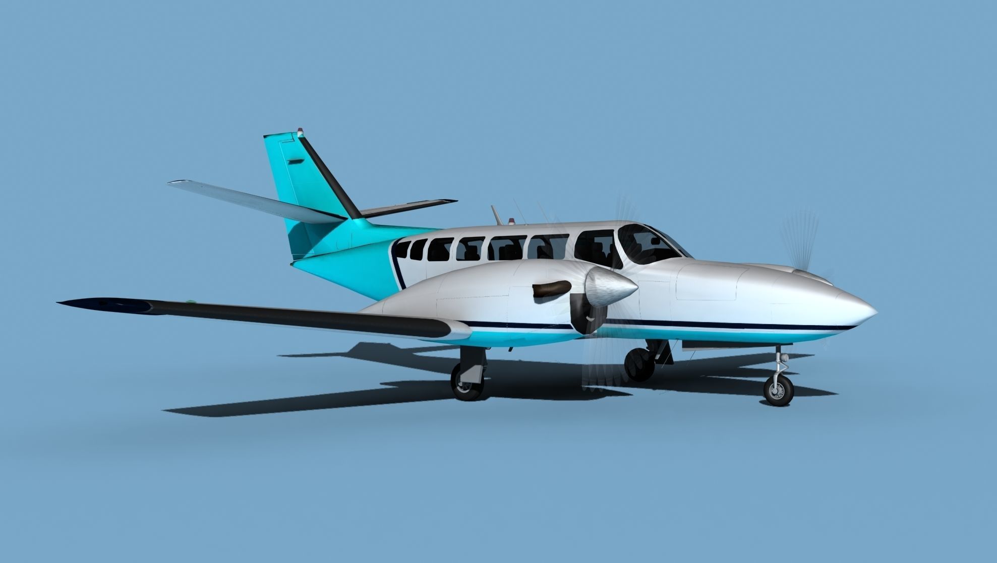 Cessna F406 Caravan II V07 3D model_2