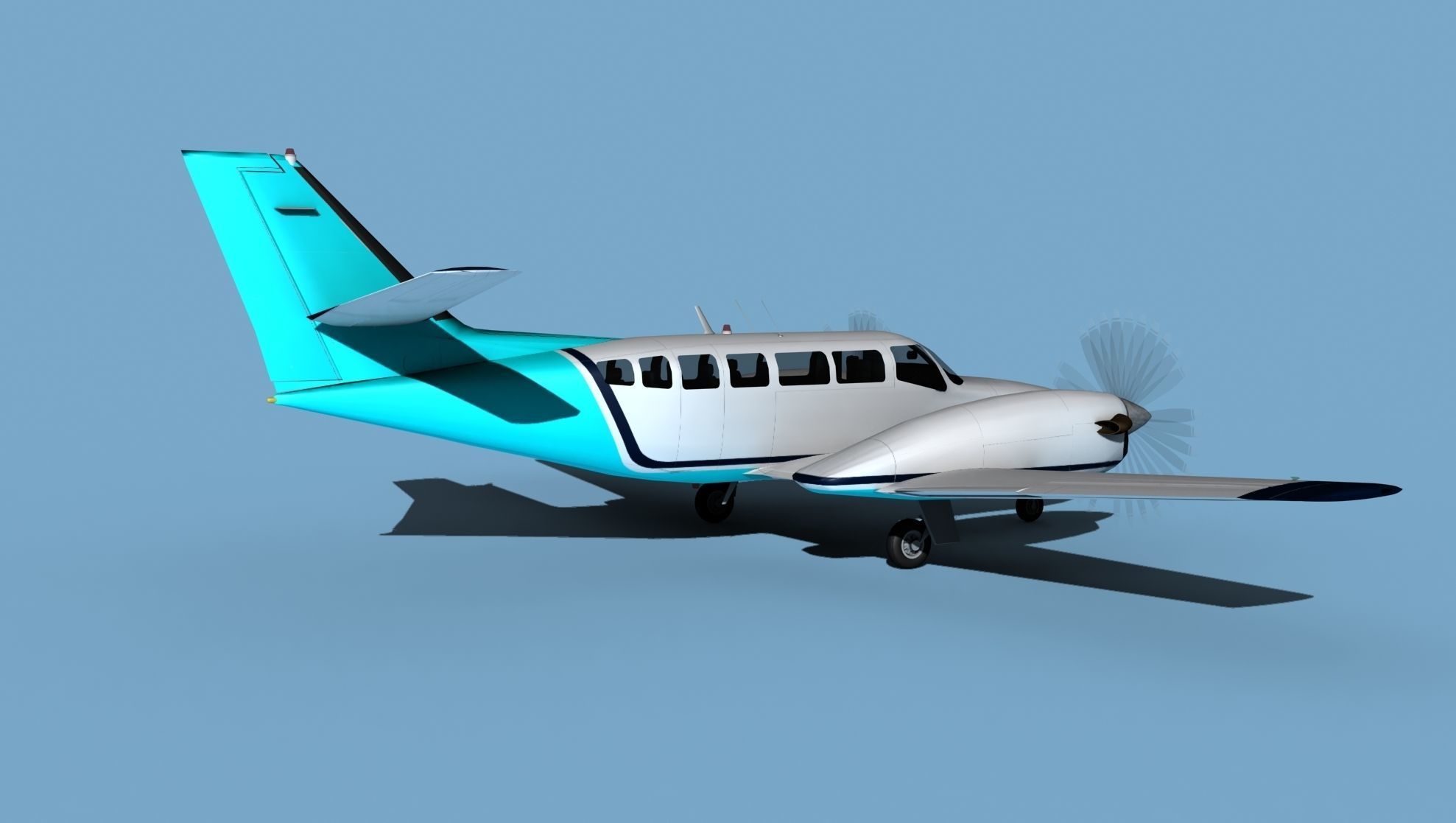 Cessna F406 Caravan II V07 3D model_4