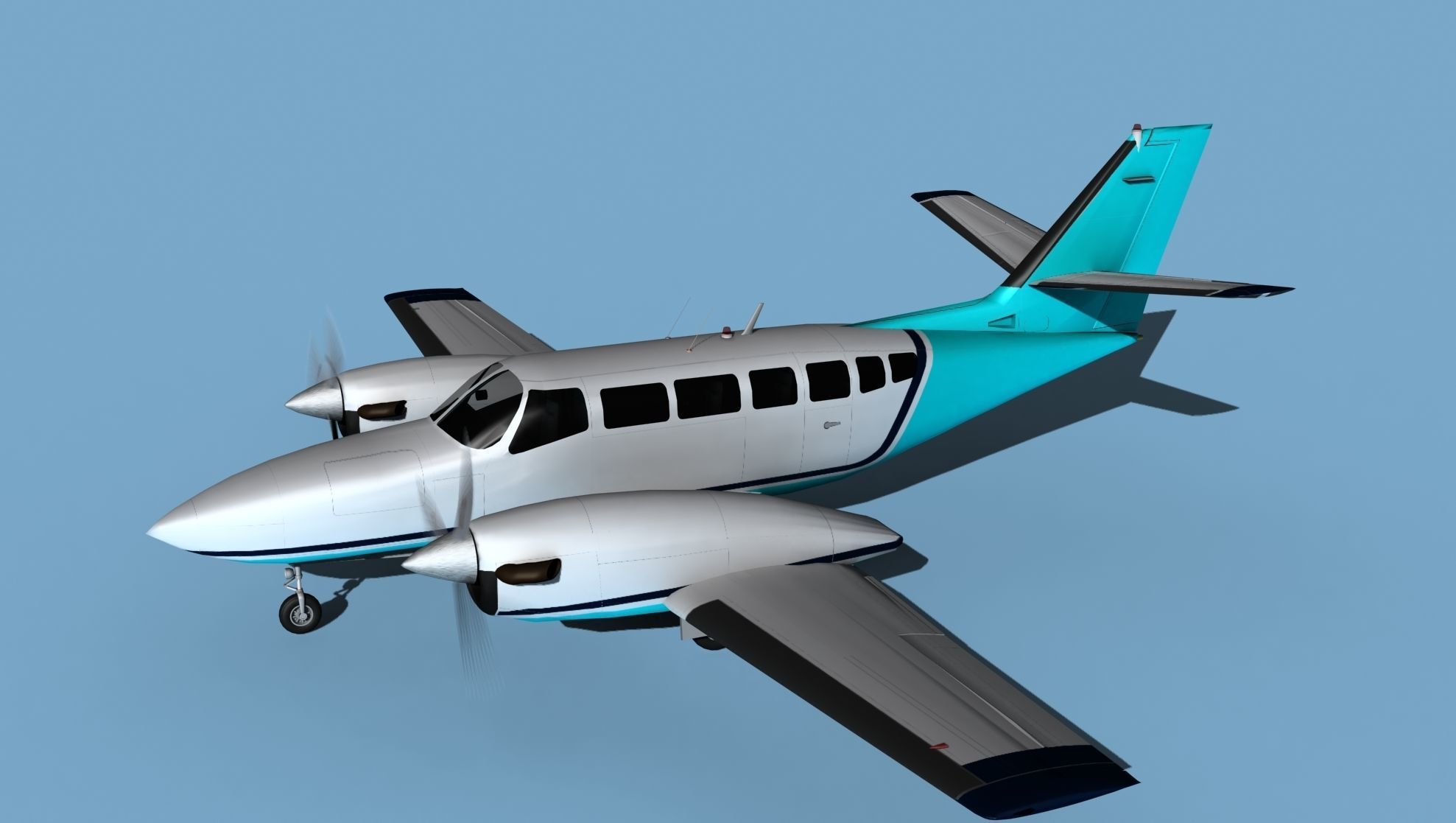 Cessna F406 Caravan II V07 3D model_9