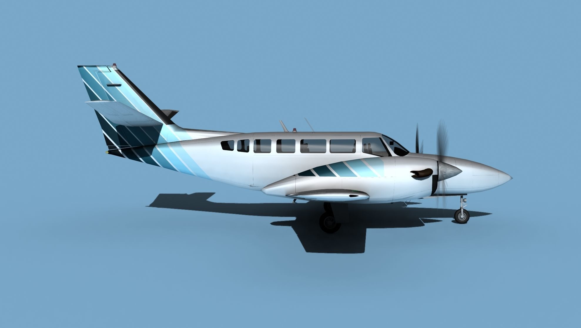 Cessna F406 Caravan II V10 3D model_3