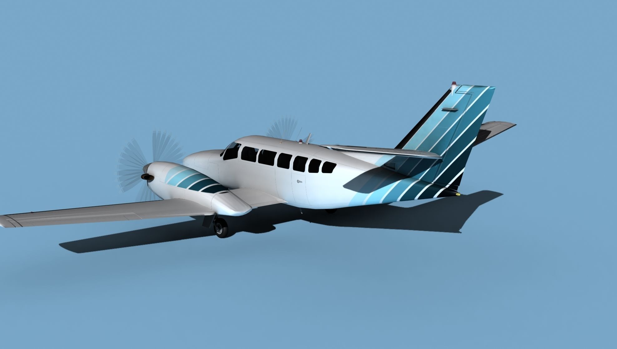 Cessna F406 Caravan II V10 3D model_7