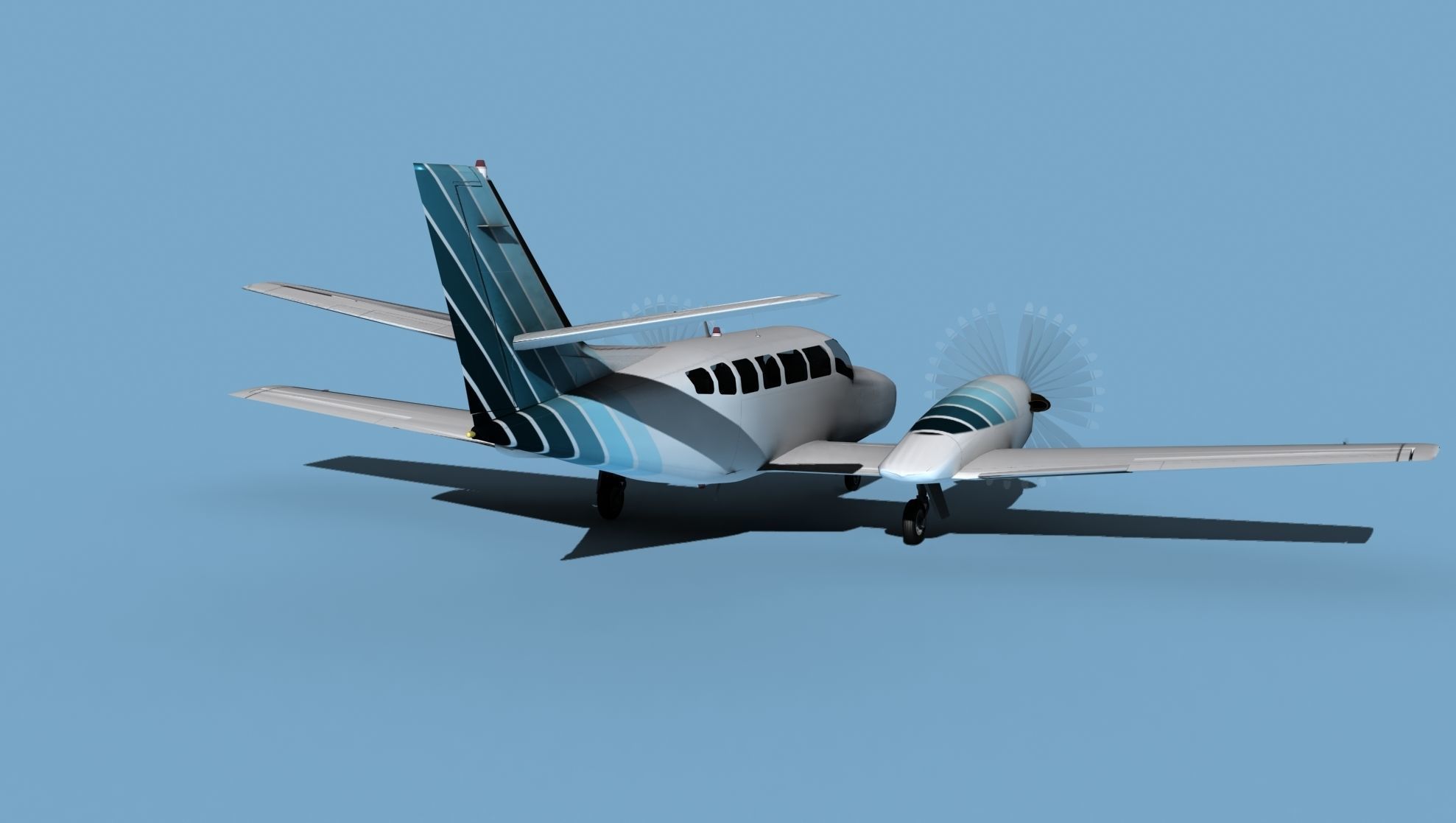 Cessna F406 Caravan II V10 3D model_5